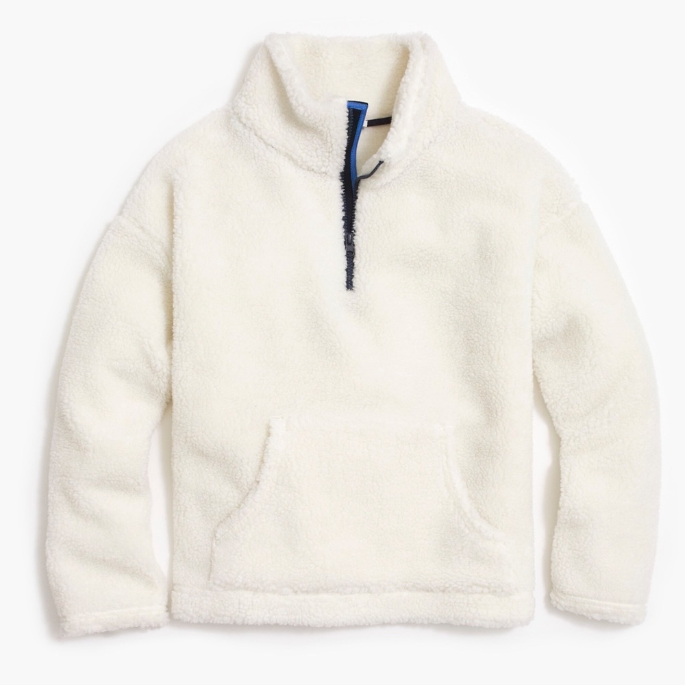 J. Crew Sherpa Popover